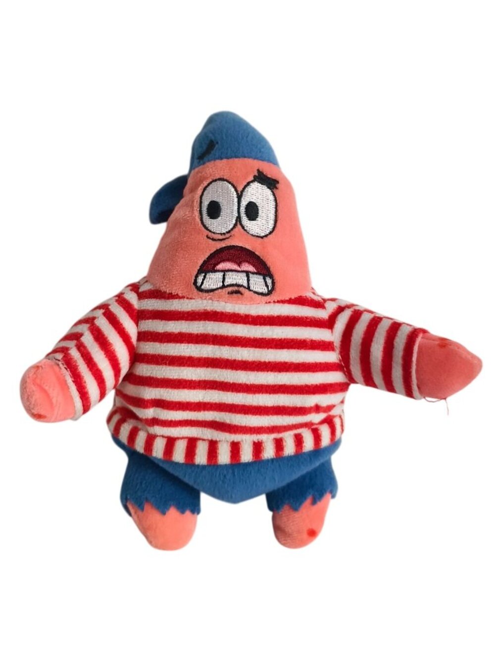 Ty Beanie First Mate Patrick Starfish SpongeBob Plush Doll 7.5" 2008 Collectible